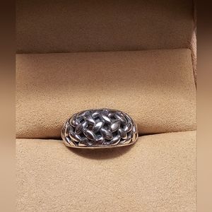 Sterling Silver Woven Ring